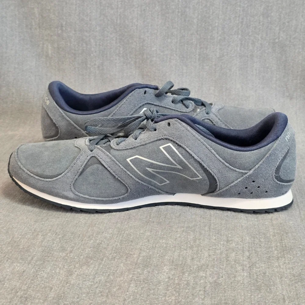 New Balance 555 Sneaker Womens 11 Grey WL555GS Suede Comfort Walking Shoes